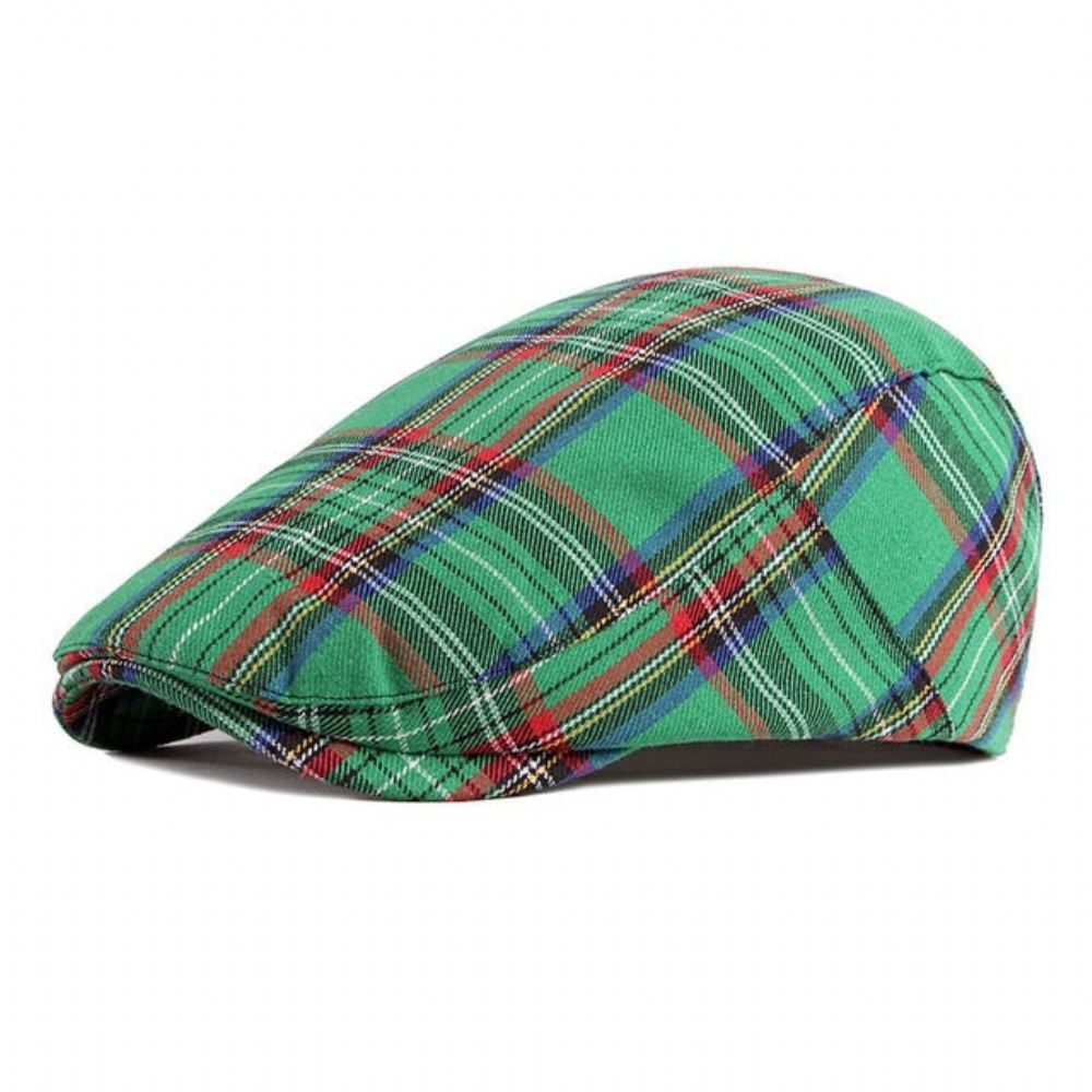 Hatut Miesten Stripe Lattice Barettihattu