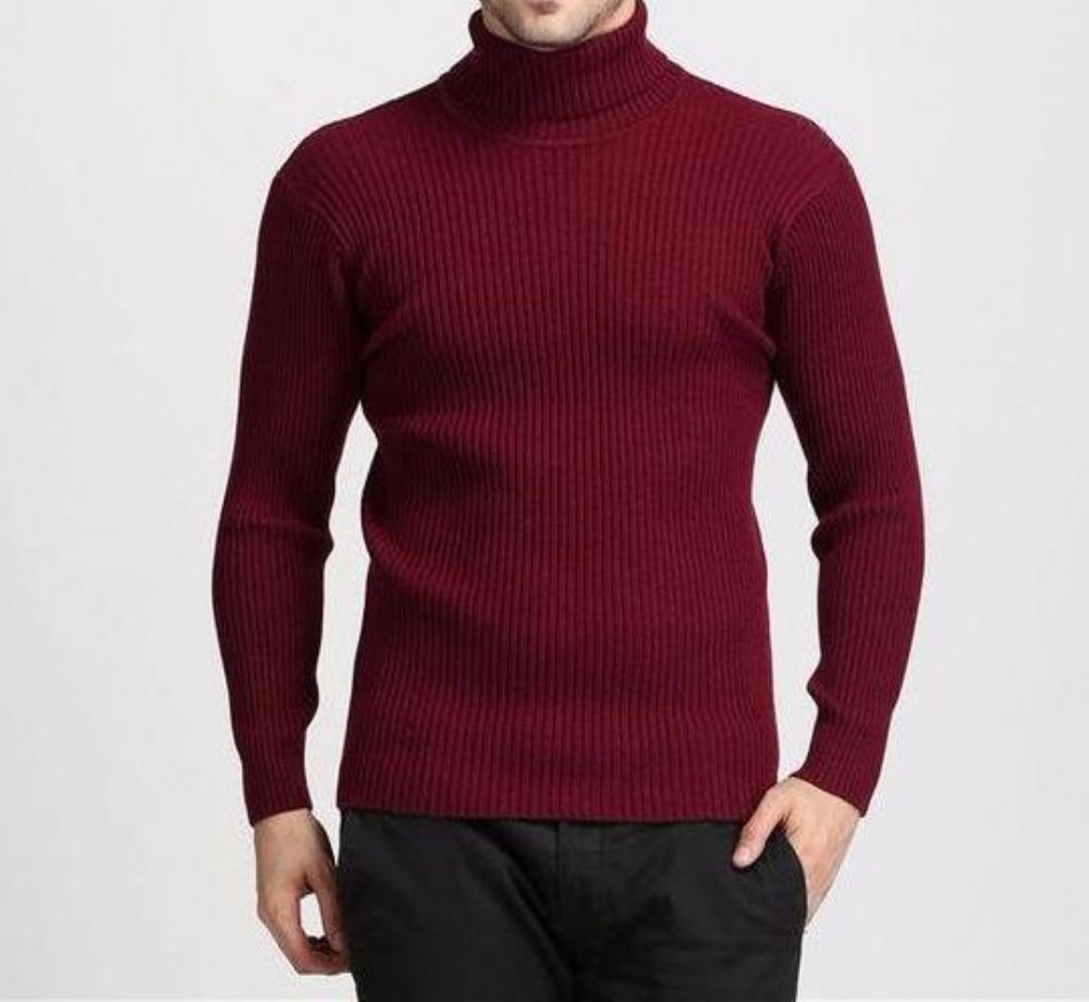 Miesten Neulepuserot Talvi Paksu Lämmin 100% Cashmere Neule
