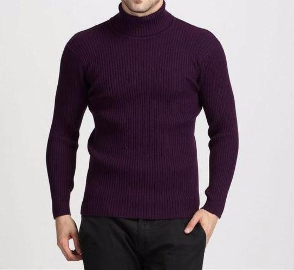 Miesten Neulepuserot Talvi Paksu Lämmin 100% Cashmere Neule