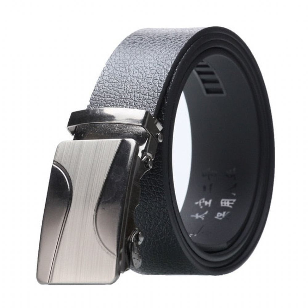 Miesten Vyöt Style Bark Texture Business Belt