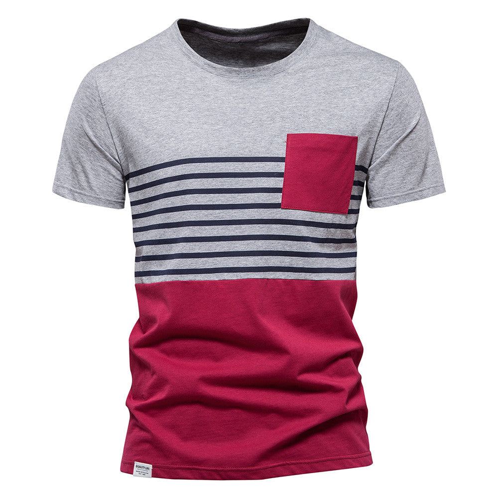 Casual Designer Finest Cotton Paidat Miesten O-kaula-aukkoinen T-paita