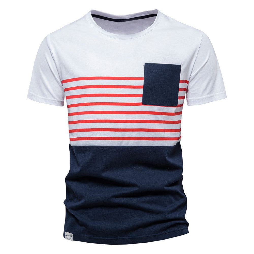 Casual Designer Finest Cotton Paidat Miesten O-kaula-aukkoinen T-paita