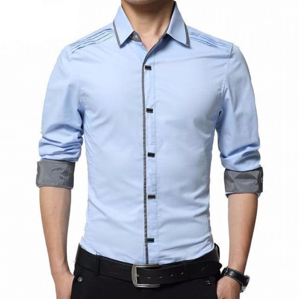 Laadukas Kauluspaidat Miesten Slim Fit Mekkopaita