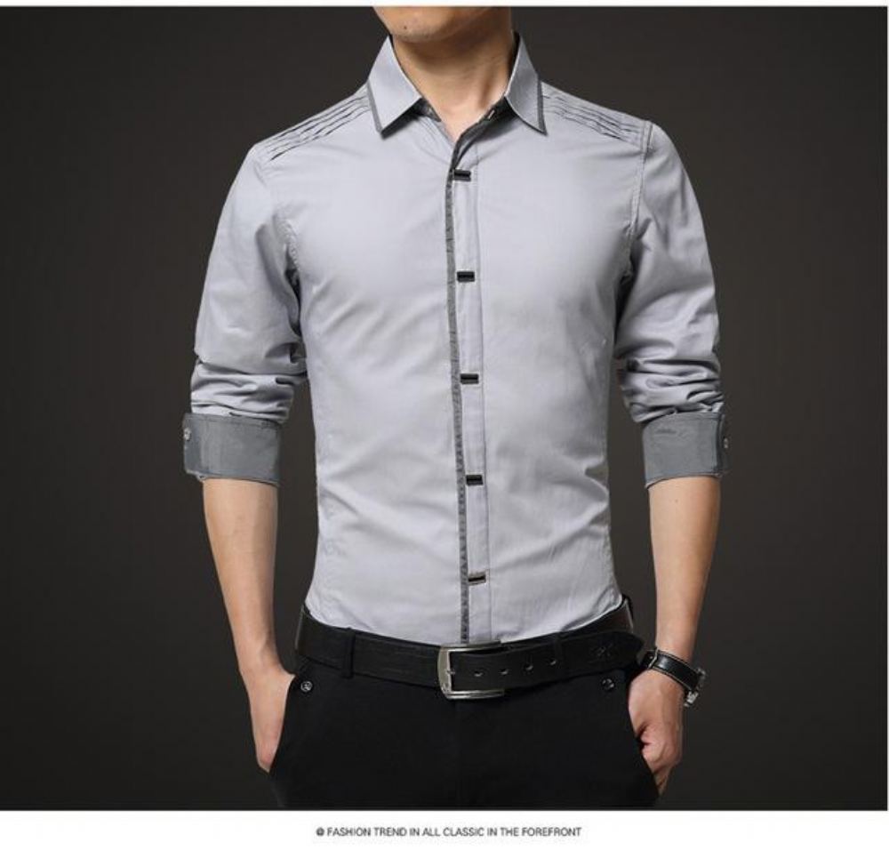 Laadukas Kauluspaidat Miesten Slim Fit Mekkopaita