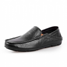 Miesten Loaferit Tyylikkäät Lazy Style Tasaiset Kengät