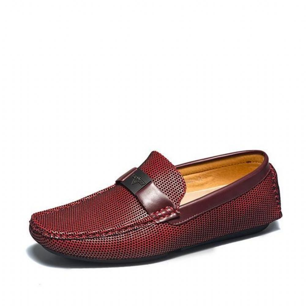 Tyylikkäät Solki-mokkasiinit Loaferit Miesten