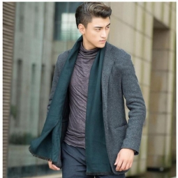 Huivit Miesten Neckerchief Modal Shawl Korkealaatuinen Huivi