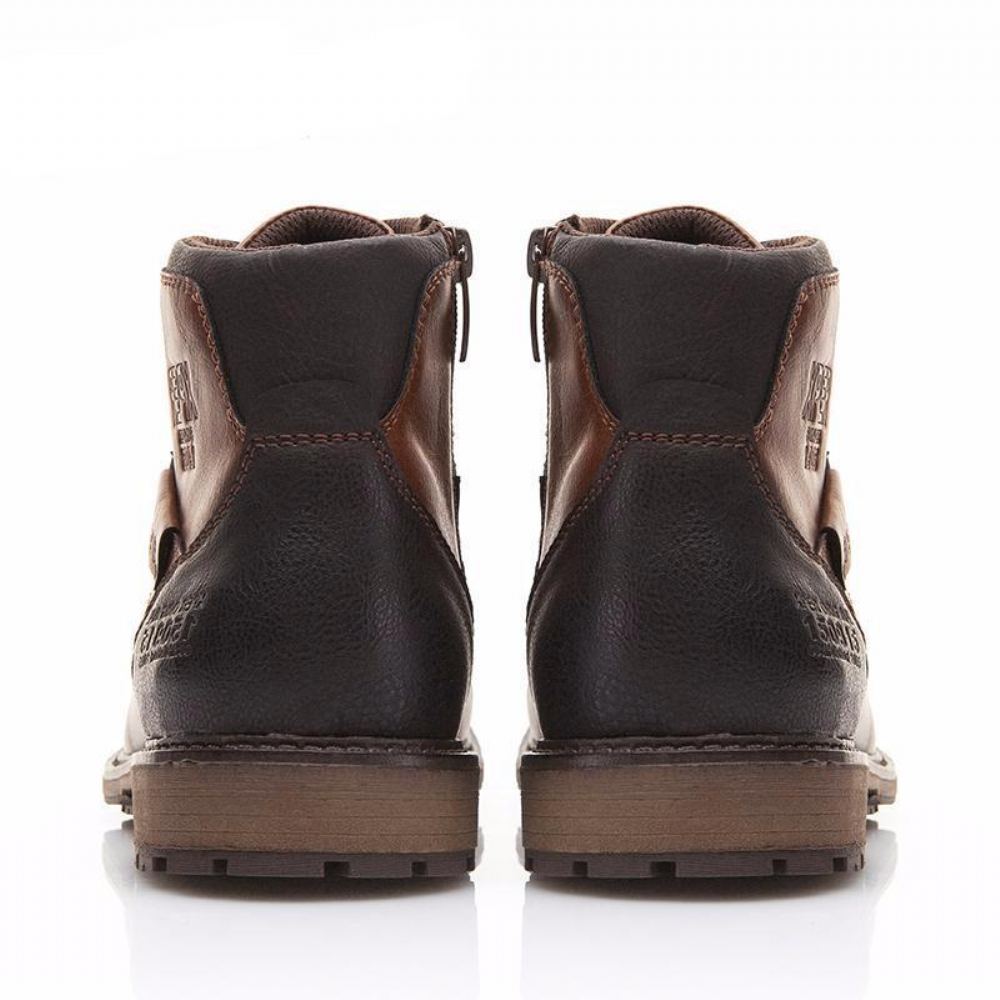 Miesten Bootsit Vintage Fashion Talvisaappaat