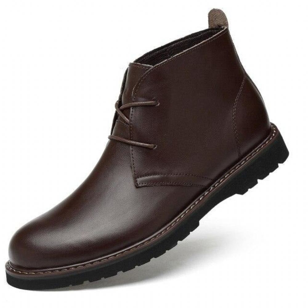 Talviturkisnahkaiset Chukka-saappaat Bootsit Miesten