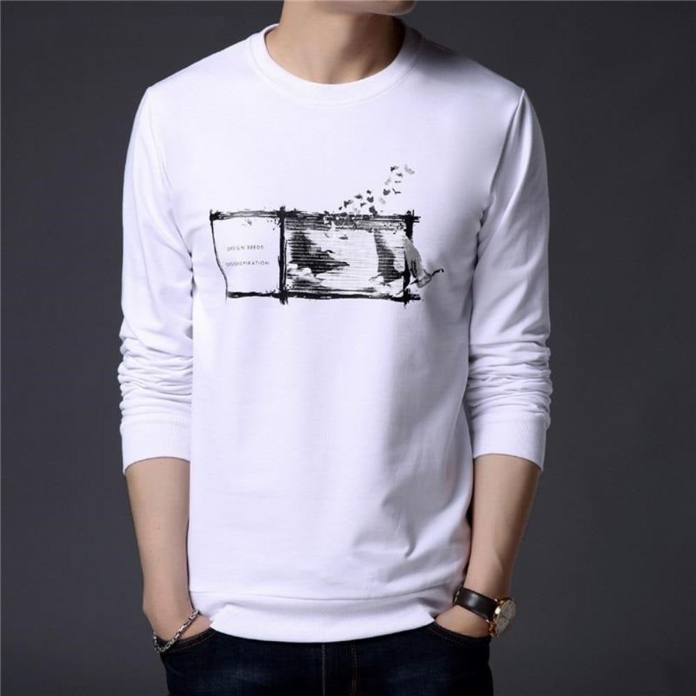 Merkki Autumn Cotton Collegepaita Villapaidat Miesten