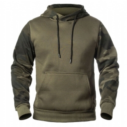 Hupparit Miesten Army Tactical Camouflage Fleece-huppari