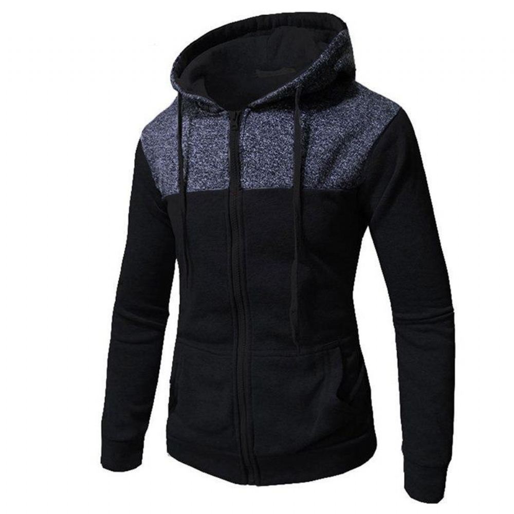 Hupparit Miesten Muoti Colorblock-huppari