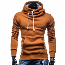 Miesten Hupparit Turtleneck Sportswear Huppari