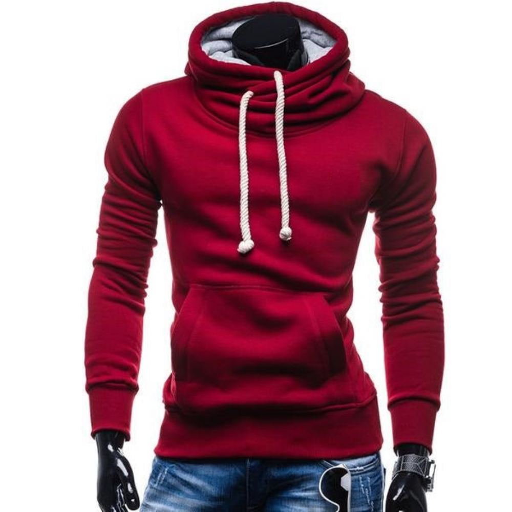 Miesten Hupparit Turtleneck Sportswear Huppari
