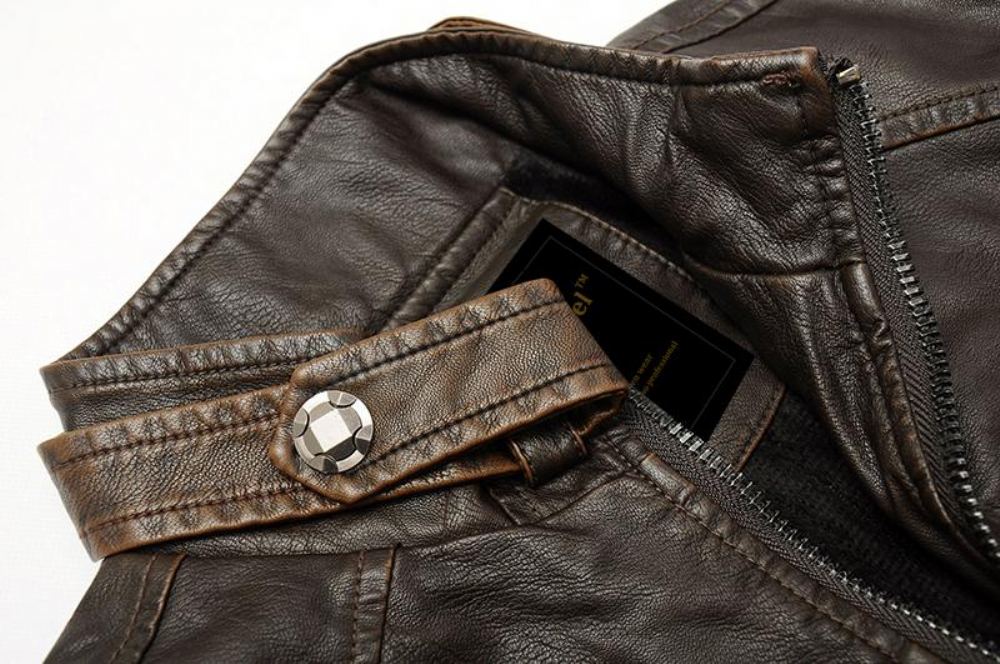 Nahkatakit Miesten Moto Vintage Takit