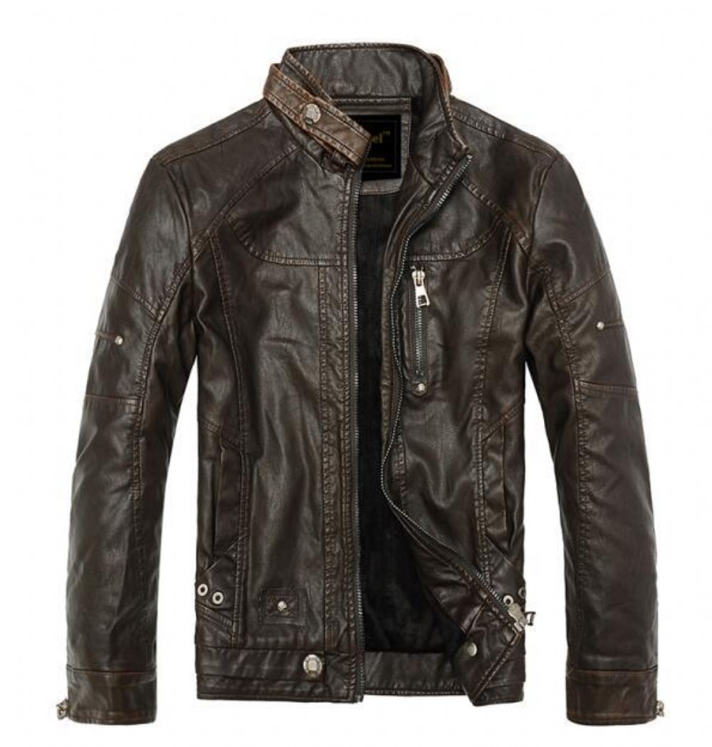 Nahkatakit Miesten Moto Vintage Takit