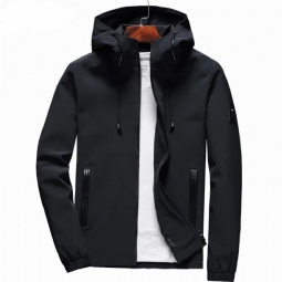 Miesten Slim Fit Rento Tuulitakki