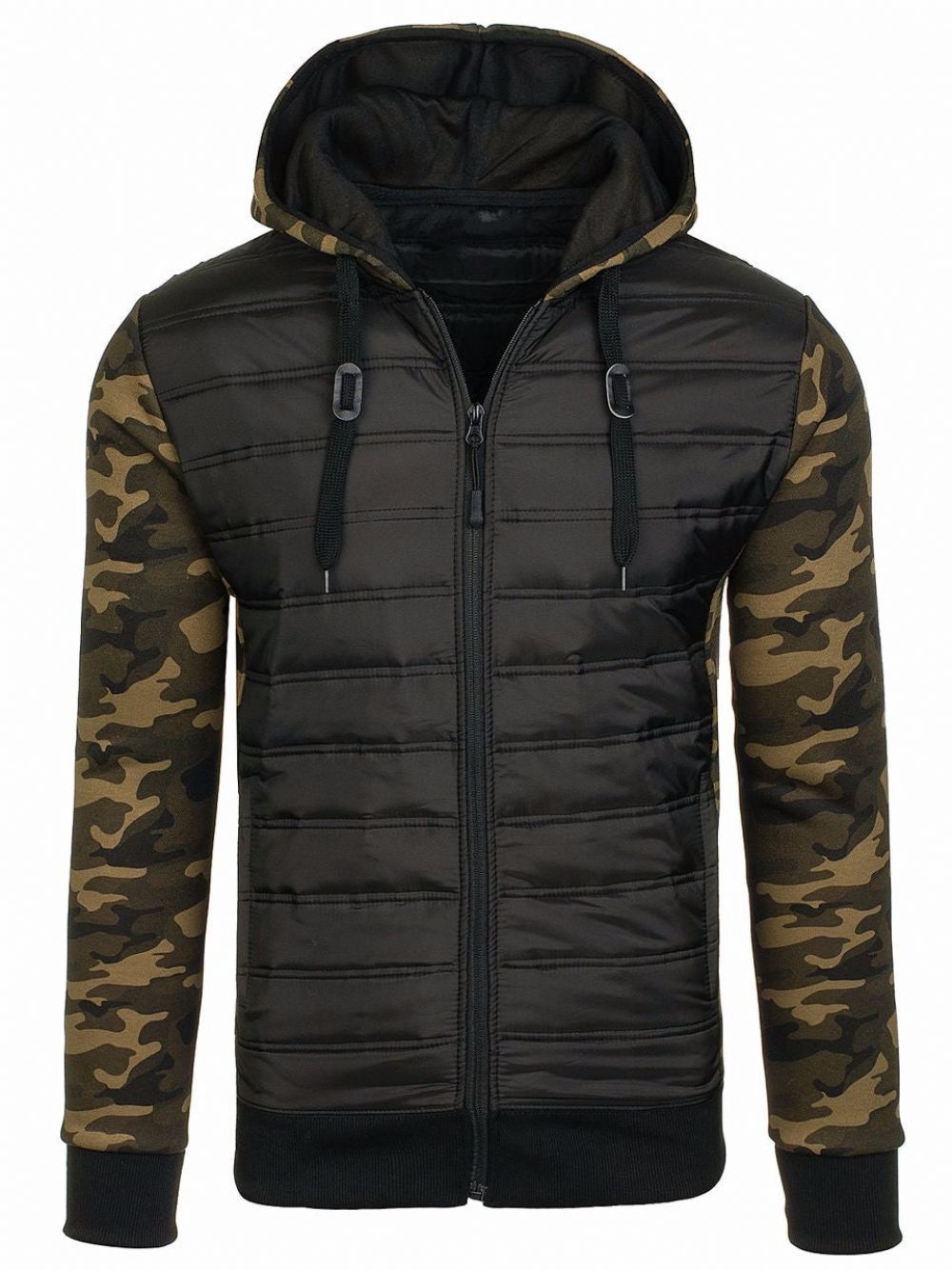 Miesten Takit Arm Sleeves Camo Hupullinen Takki
