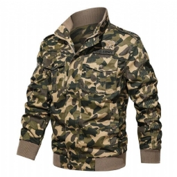 Miesten Takit Bomber Army Camo Tactical Takki