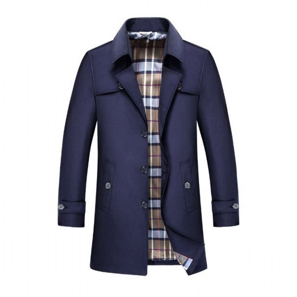 Miesten Takit Designer Business Trench Coat