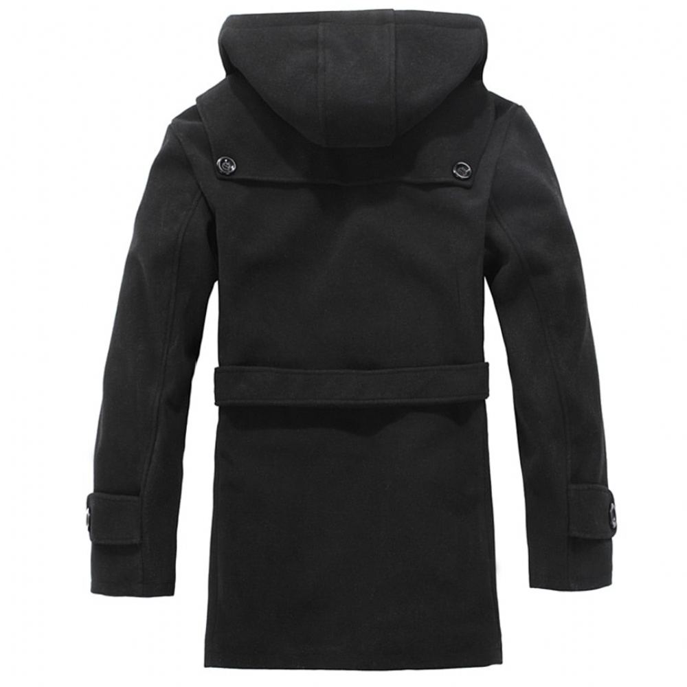 Miesten Takit Muoti Thicken Weigh Wool Business Coat