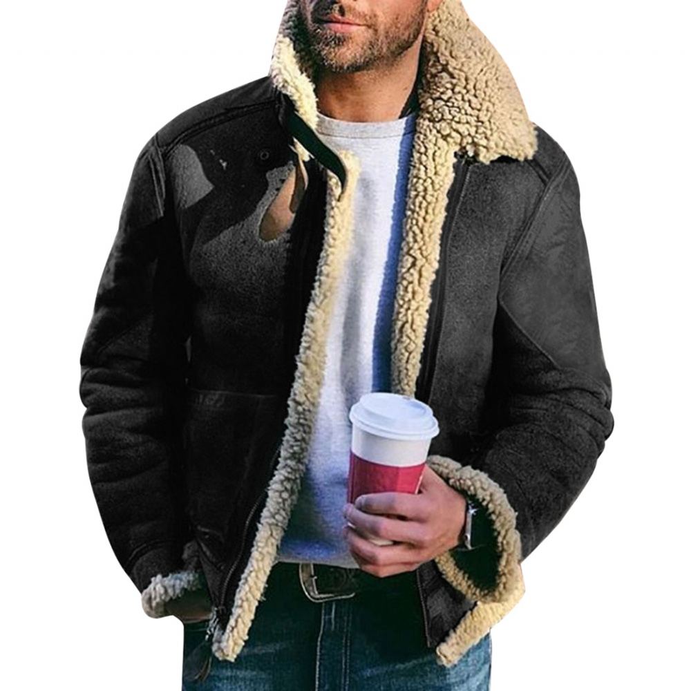 Miesten Takit Outwear Warm Bomber Turkistakki