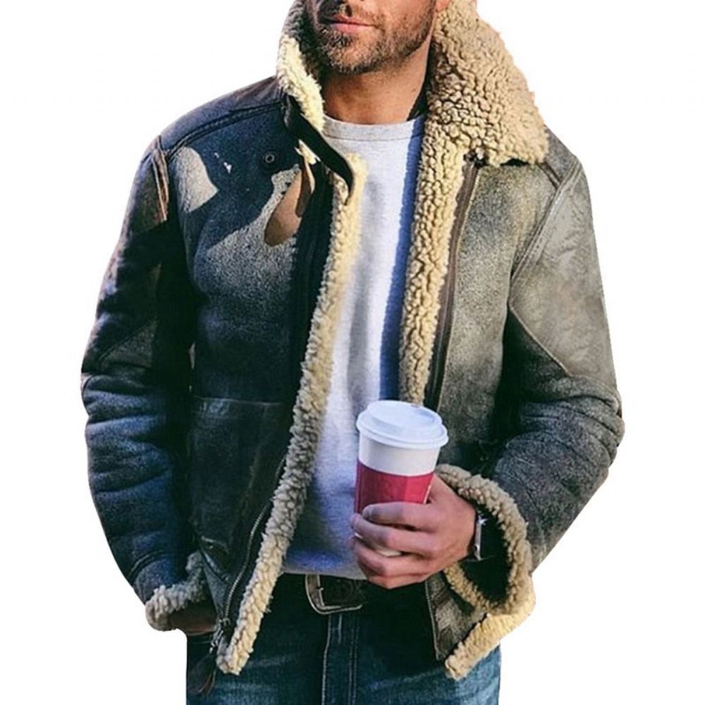 Miesten Takit Outwear Warm Bomber Turkistakki