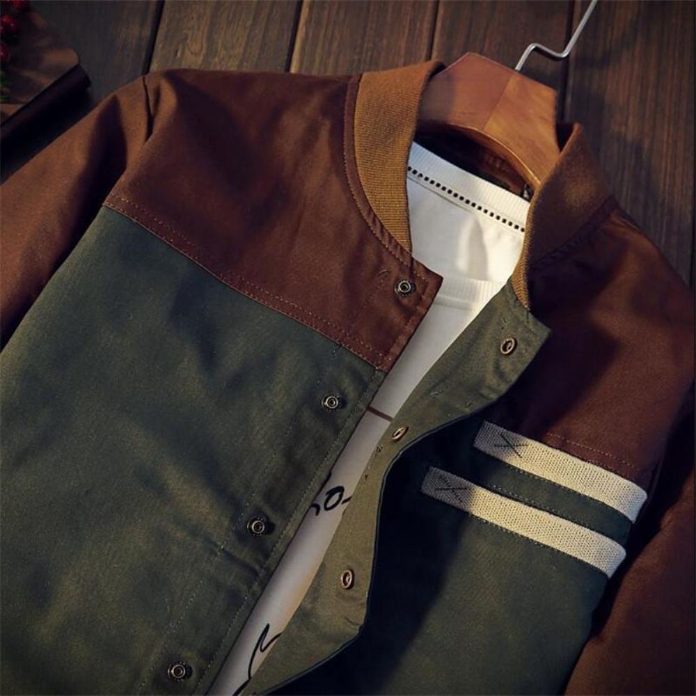 Miesten Takit Syksyn Muoti Slim Casual Takki