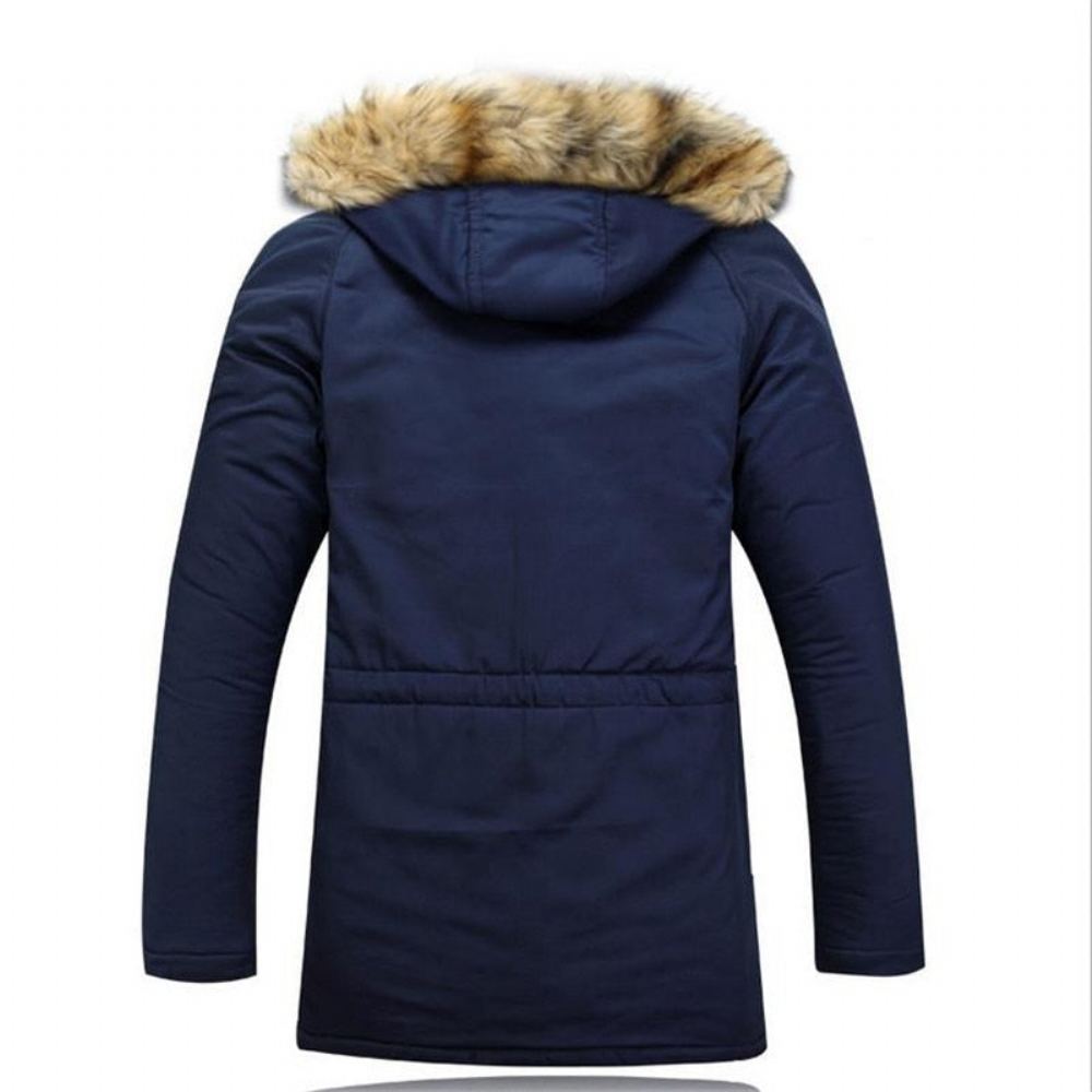 Miesten Takit Talvivaatteet Turkishupullinen Parka