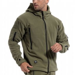 Miesten Takit Thermal Fleece Tactical Outdoor Sport Retkeilytakki