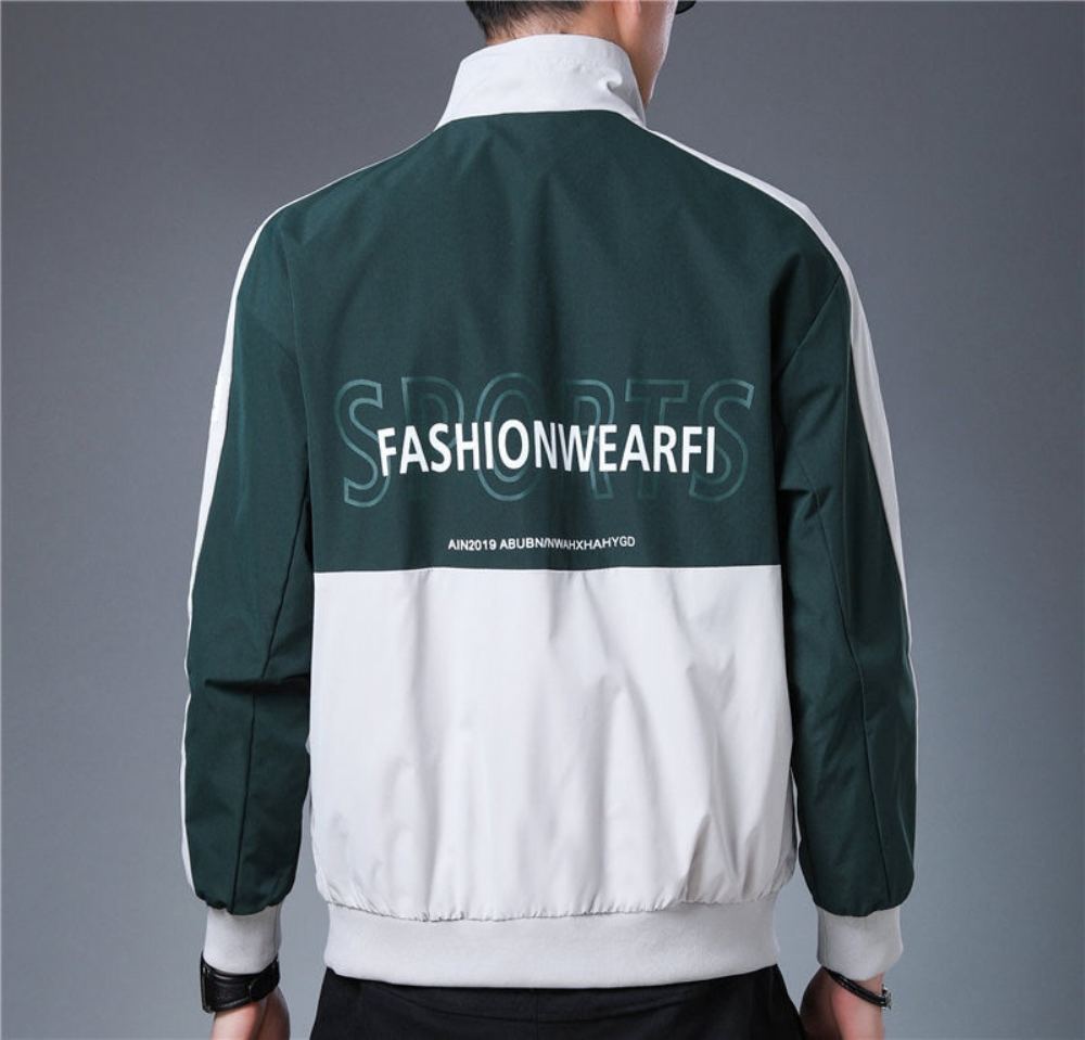 Miesten Takit Ulkovaatteet Kevyt Streetwear-takki
