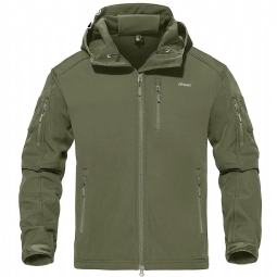 Miesten Takit Vedenpitävä Fleece Tactical Military Outdoor Takki