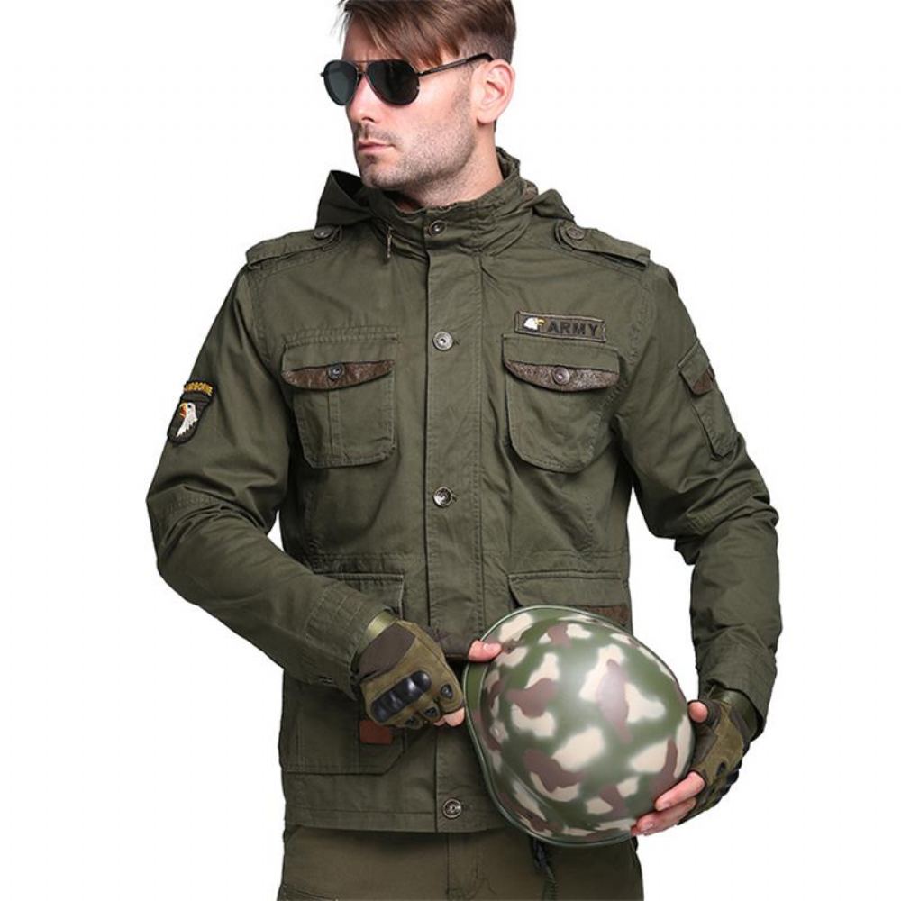 Miesten Takit Yhdysvaltain Ilmavoimien Armeijan Taktinen Takki