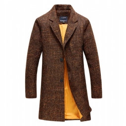Takit Miesten Business Leisure Long Style Trenssitakki