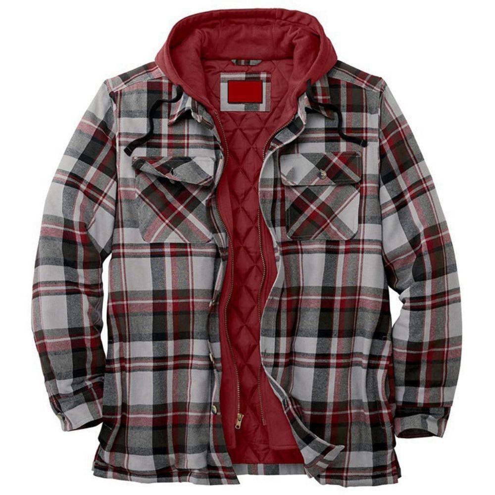 Takit Miesten Räjähtävä American Fashion Lämmin Takki