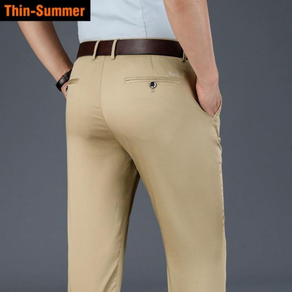Brand Comfy Modal Fabric Business Casual Housut