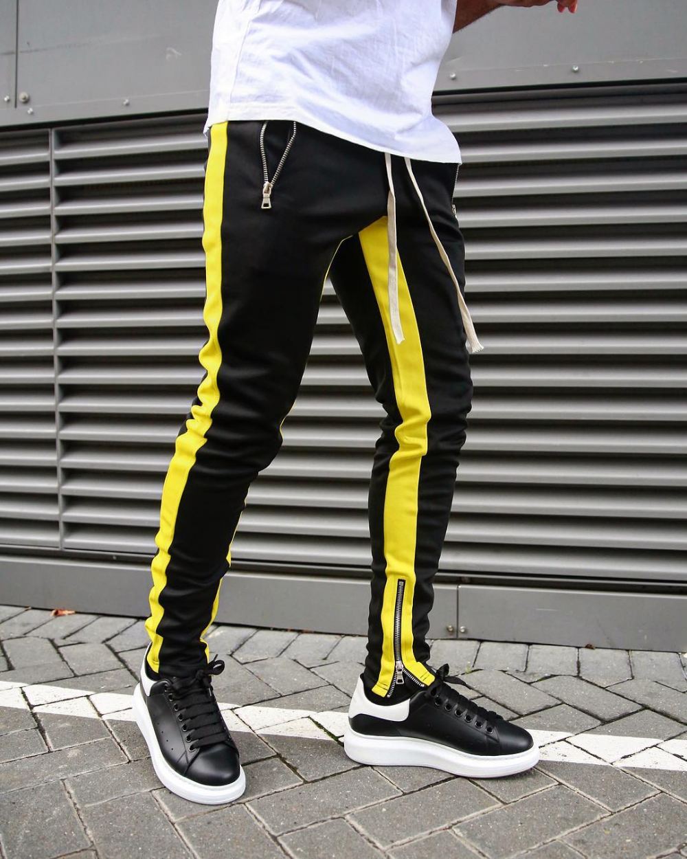 Housut Miesten Urheiluvaatteet Bottoms Skinny Joggers