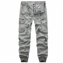 Miesten Housut Cargo Joggers Military Casual Pants