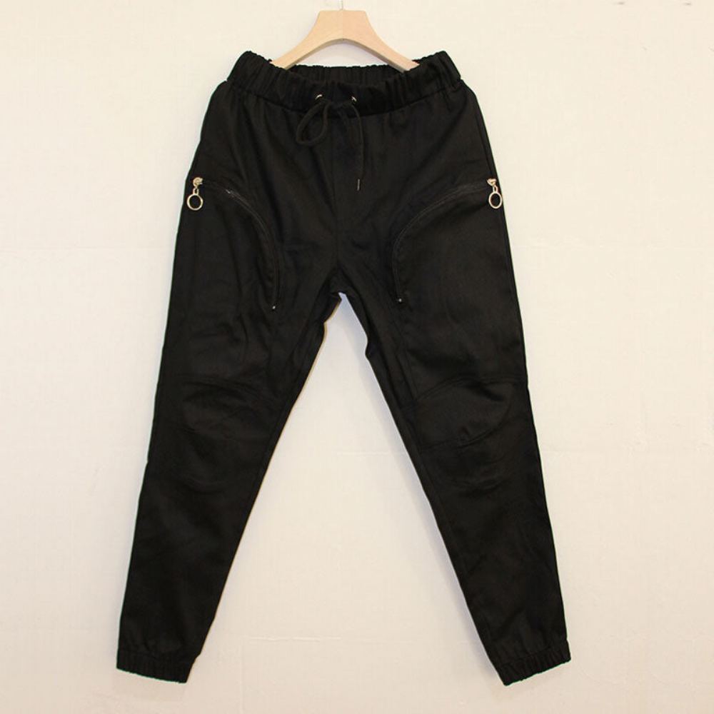 Miesten Housut Urban Straight Cargo Lenkkerit