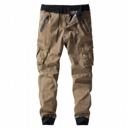 Trendikäs Bunch Casual Multi-pocket Housut