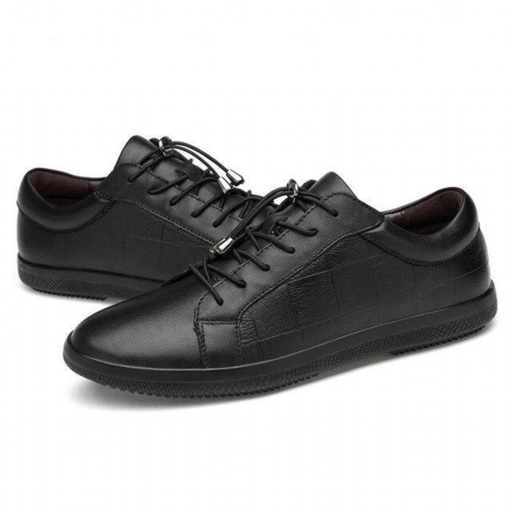 Merkki Genuine Leather Lenkkarit Miesten Pehmeät Tennarit