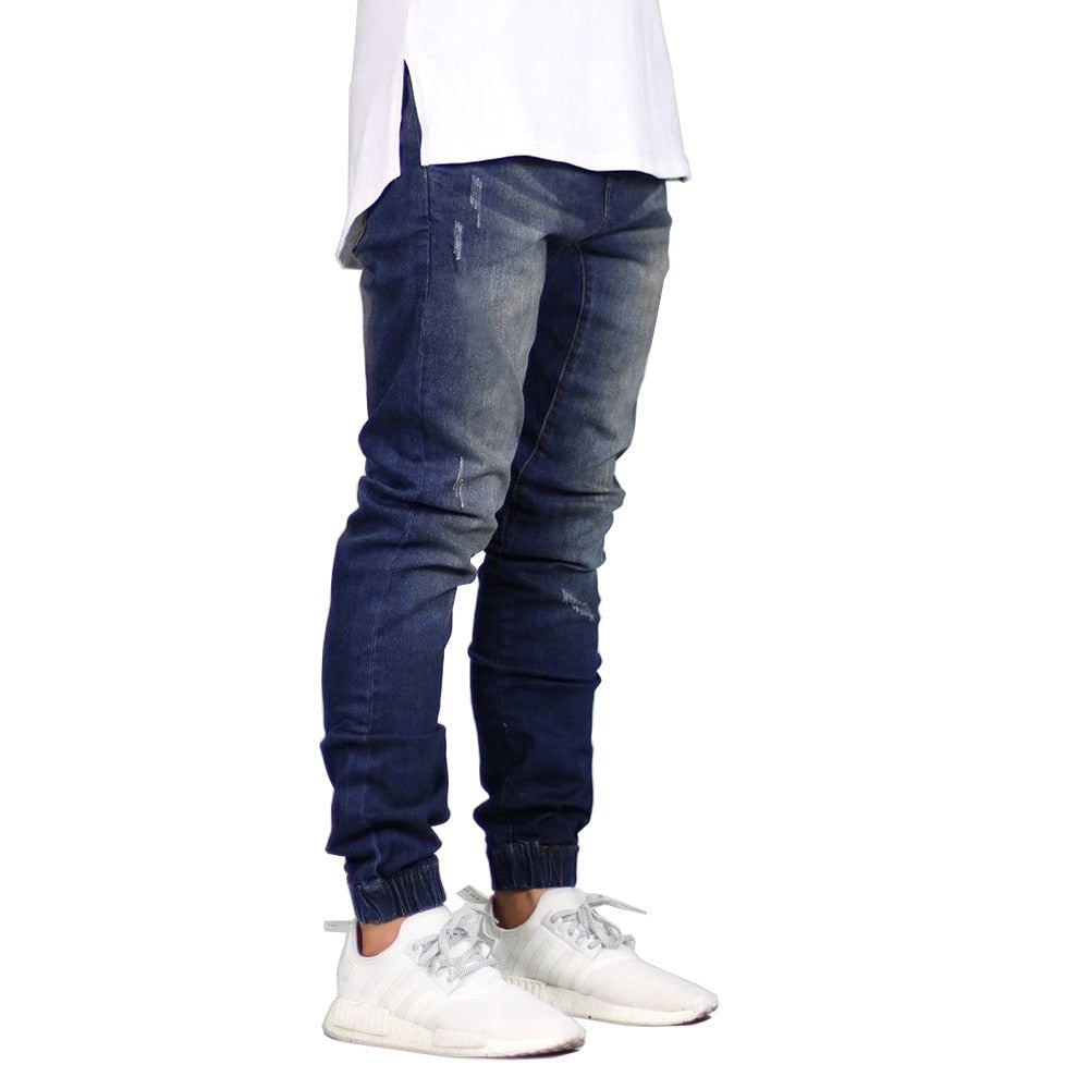 Denim Design Hip Hop Jogger Farkut