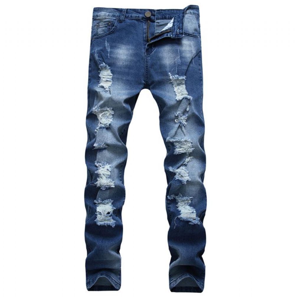 Denim Repilliset Slim Farkut