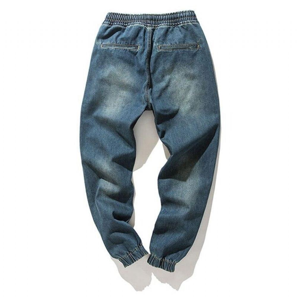 Denim Stretch Harem Farkut