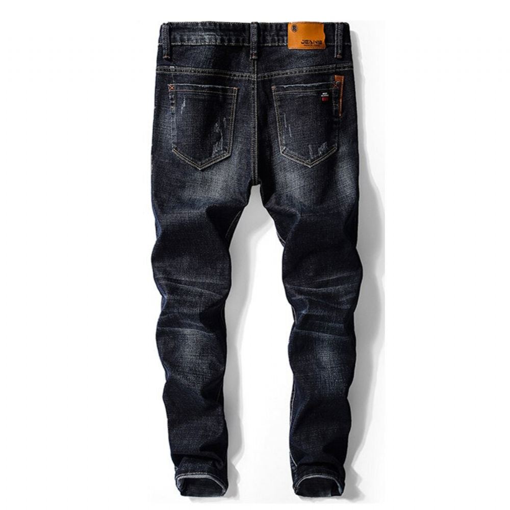 Desinger Mustat Siniset Stretch Farkut
