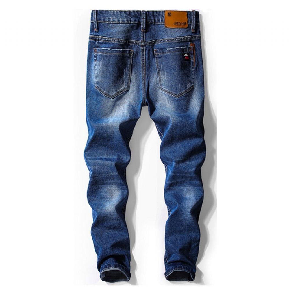 Desinger Mustat Siniset Stretch Farkut
