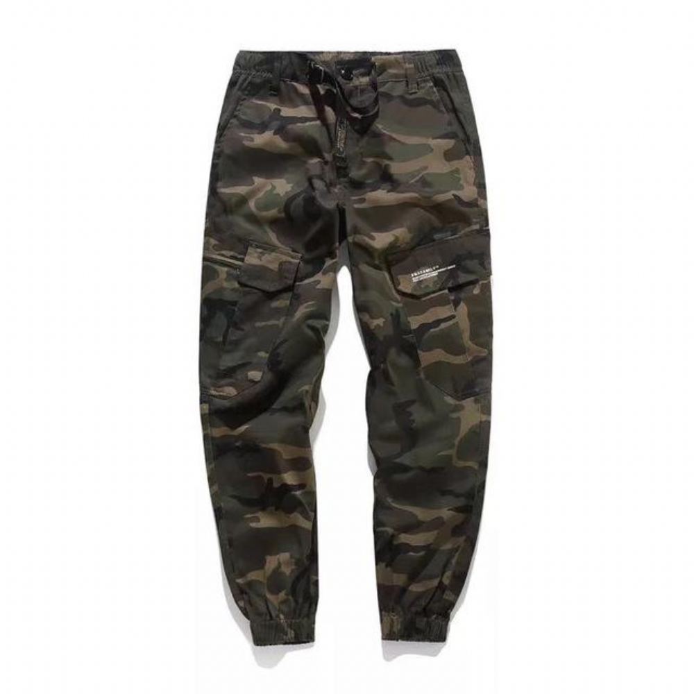 Farkut Miesten Amerikkalaiset Camouflage Jogger Housut