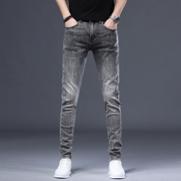 Farkut Miesten Skinny Stretch Leisure Denim Housut