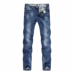 Kevään Business Casual Straight Slim Farkut