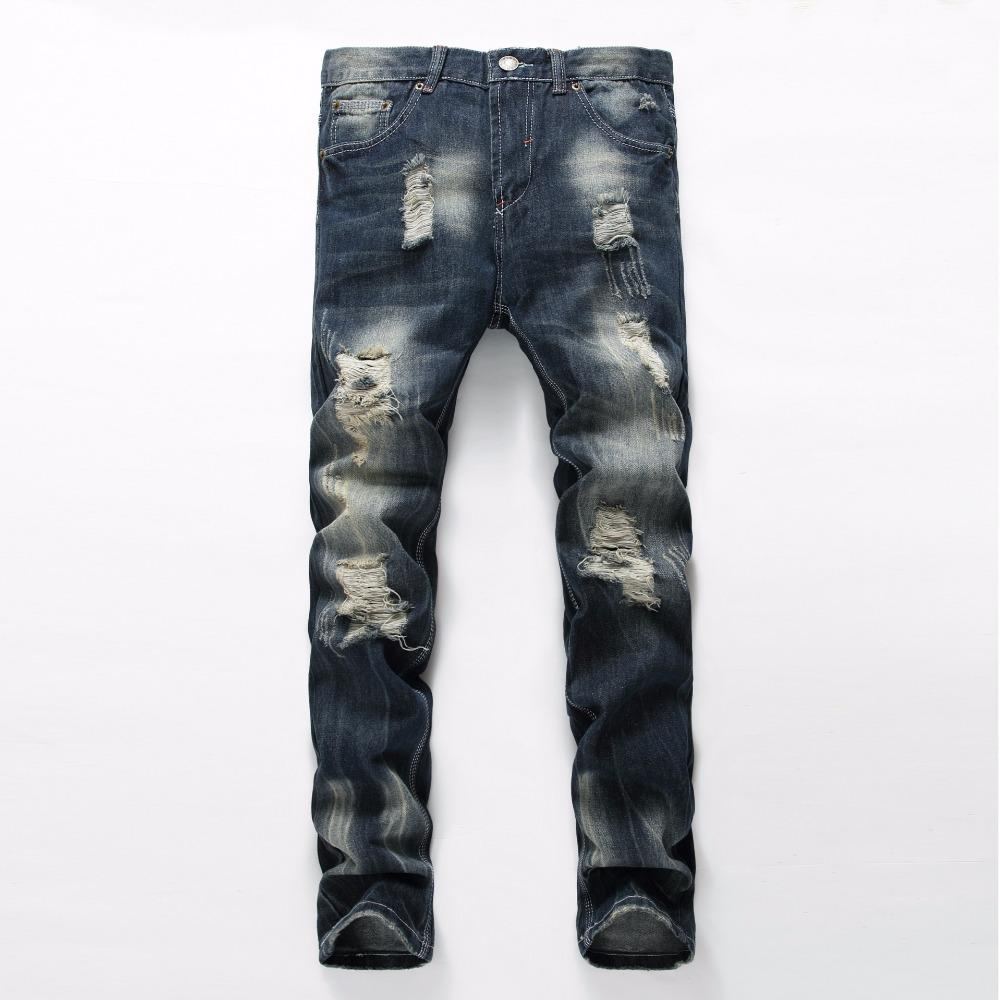 Laadukkaat Denim Holes Farkut